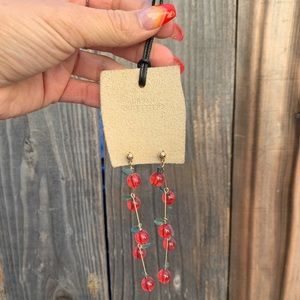 Urban Outfitters dangly fruit earrings